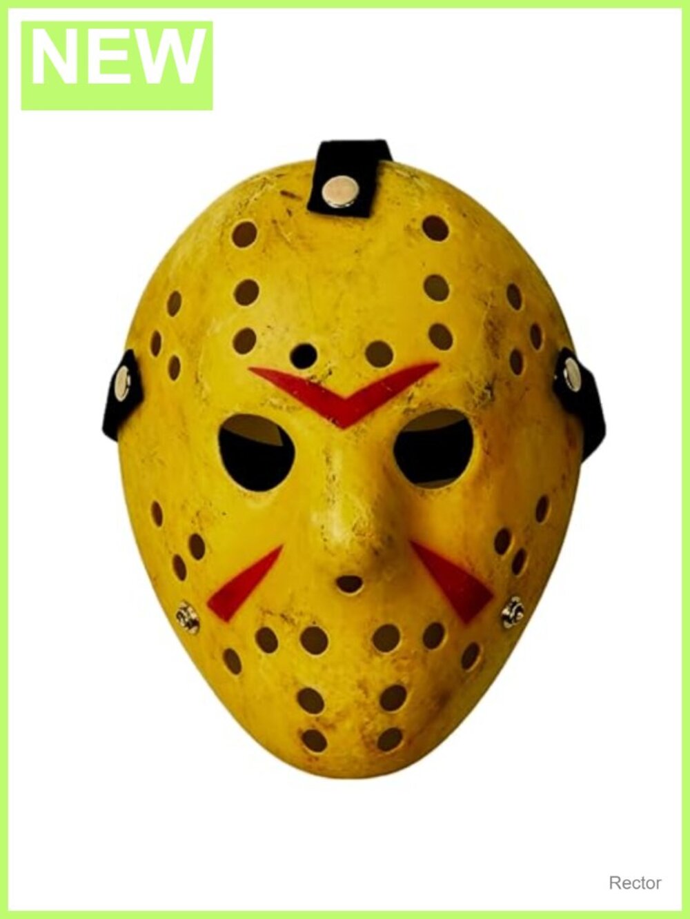 Horror Hockey Mask PVC Cosplay Costume Prop Adult Halloween